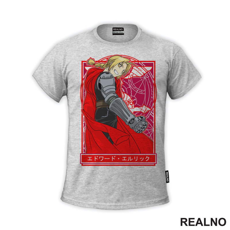 Ed With All Red - Fullmetal Alchemist - Anime