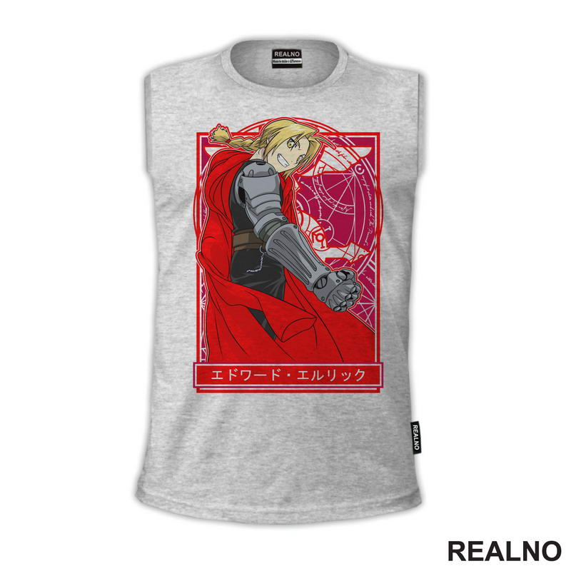 Ed With All Red - Fullmetal Alchemist - Anime