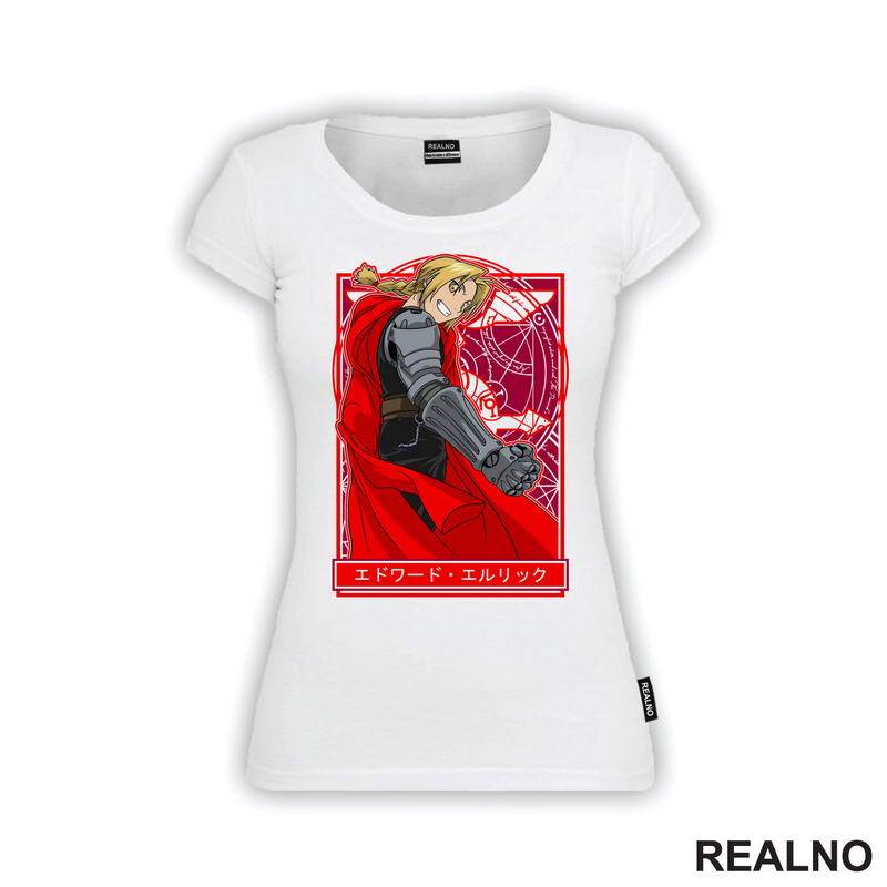 Ed With All Red - Fullmetal Alchemist - Anime