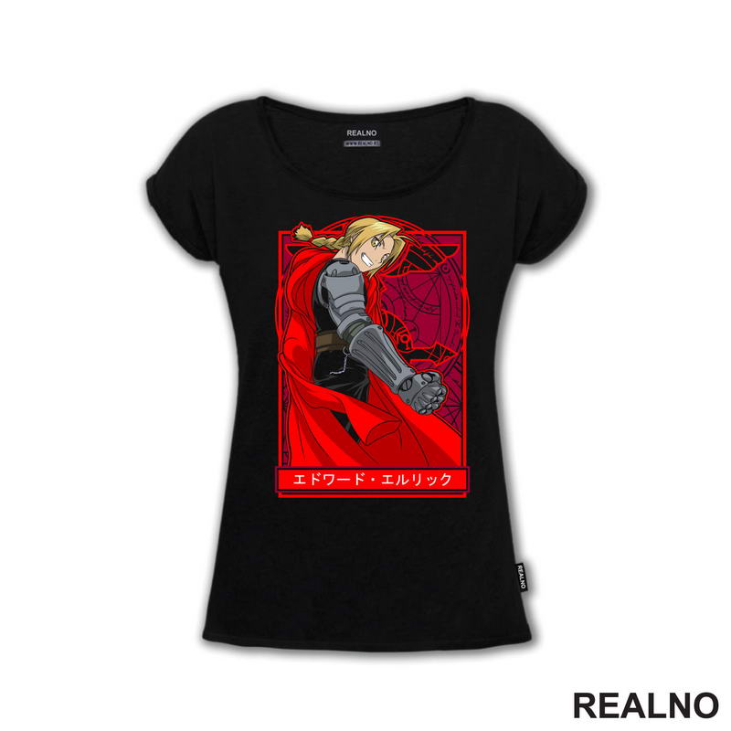 Ed With All Red - Fullmetal Alchemist - Anime