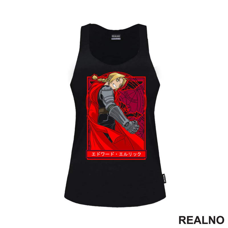 Ed With All Red - Fullmetal Alchemist - Anime