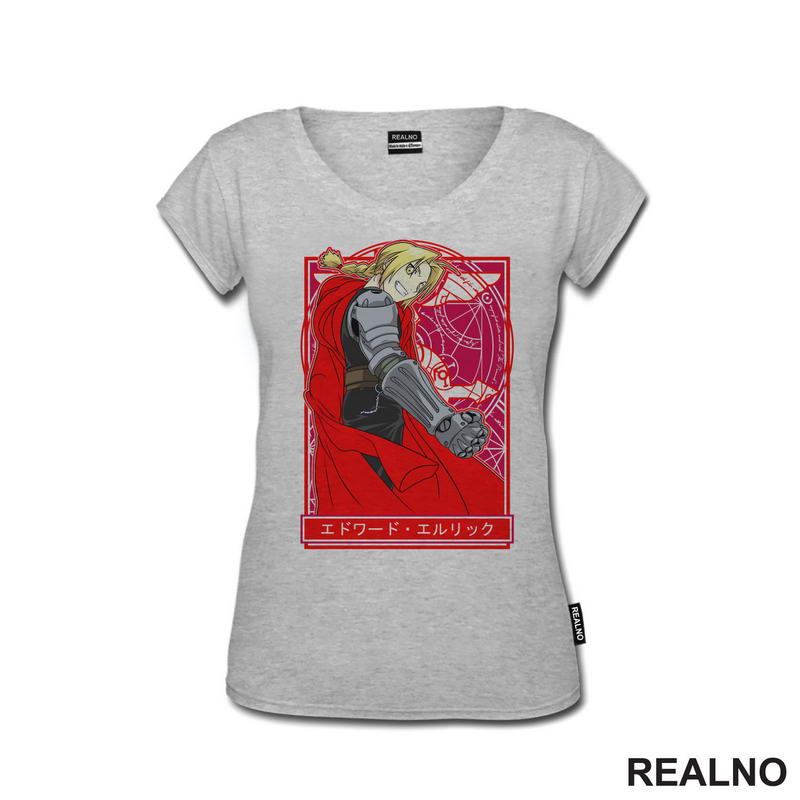 Ed With All Red - Fullmetal Alchemist - Anime