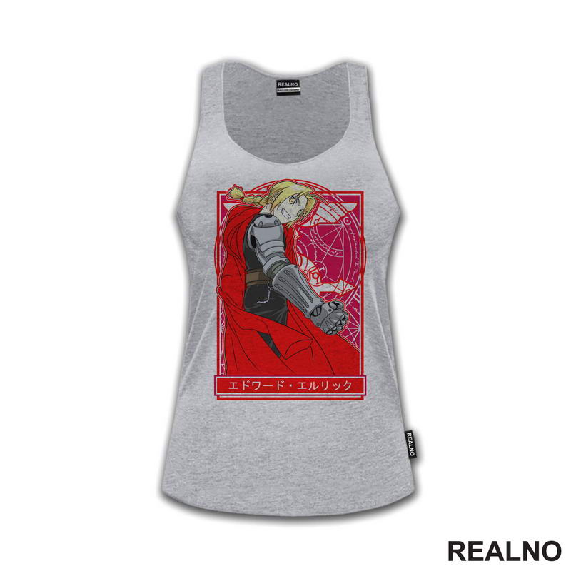 Ed With All Red - Fullmetal Alchemist - Anime