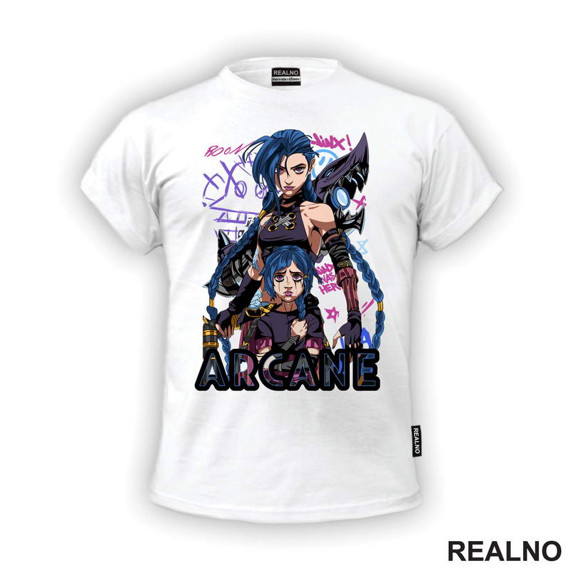 Jinx And Powder - Together - League of Legends - LOL - Arcane