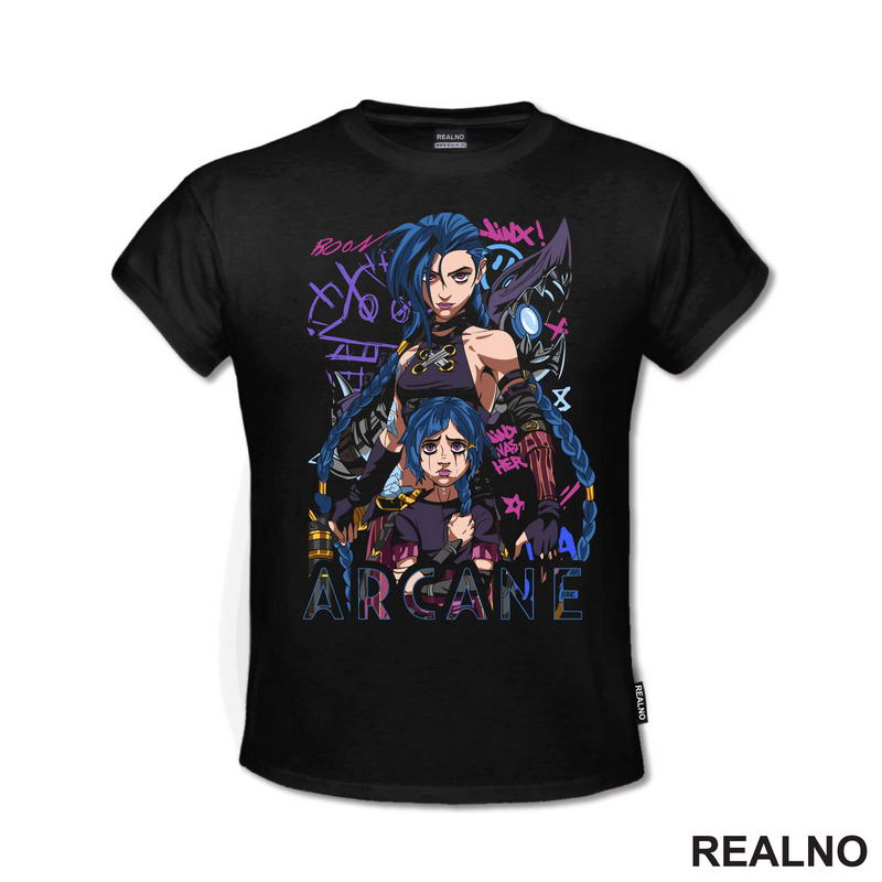 Jinx And Powder - Together - League of Legends - LOL - Arcane
