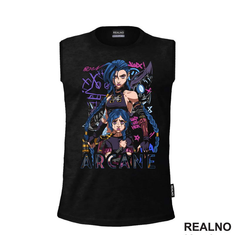 Jinx And Powder - Together - League of Legends - LOL - Arcane