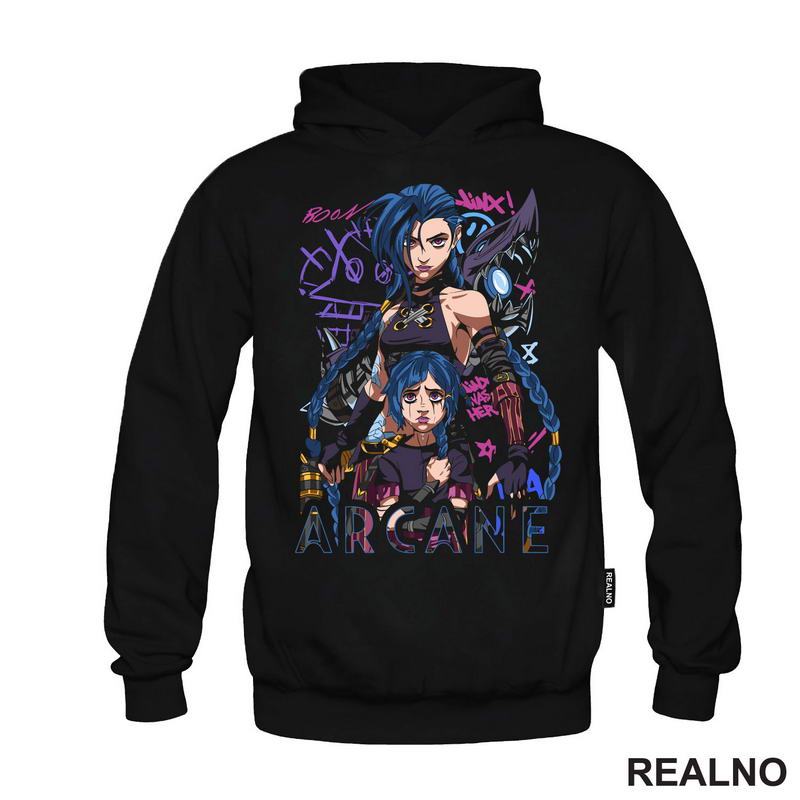 Jinx And Powder - Together - League of Legends - LOL - Arcane