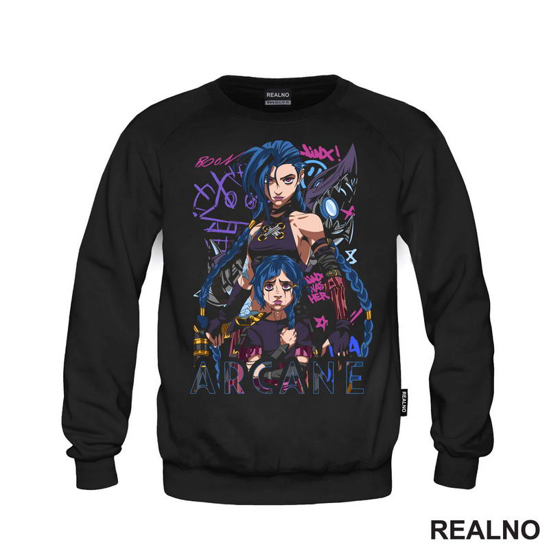 Jinx And Powder - Together - League of Legends - LOL - Arcane