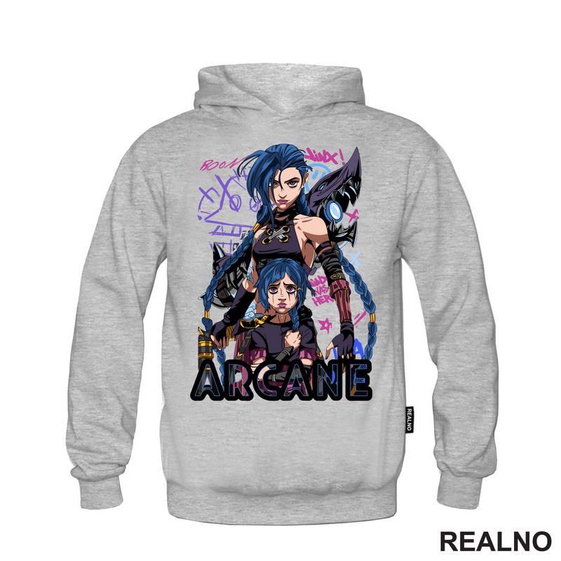 Jinx And Powder - Together - League of Legends - LOL - Arcane