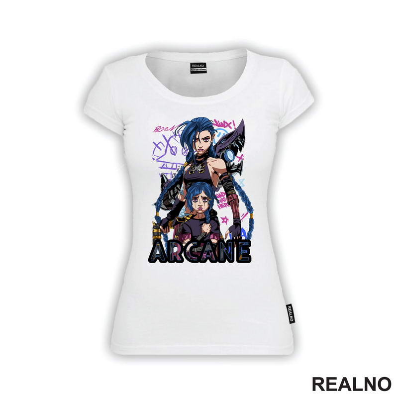 Jinx And Powder - Together - League of Legends - LOL - Arcane