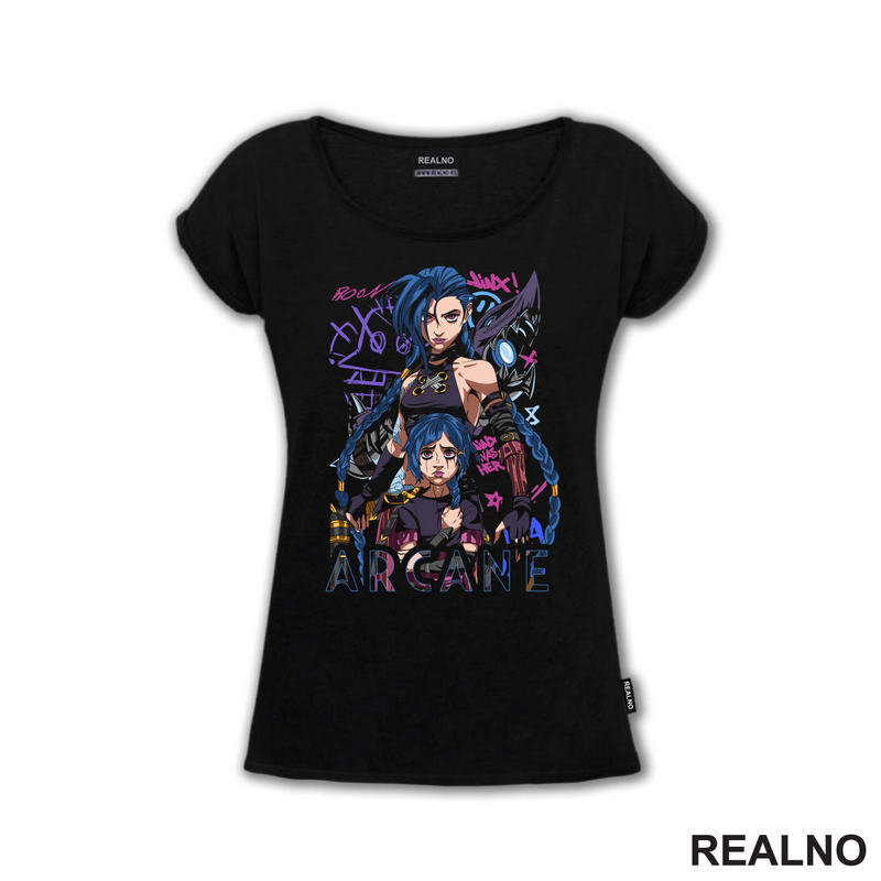 Jinx And Powder - Together - League of Legends - LOL - Arcane