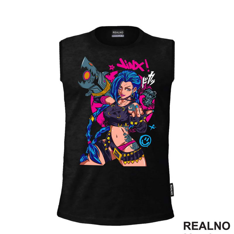 Jinx - Finger - League of Legends - LOL - Arcane