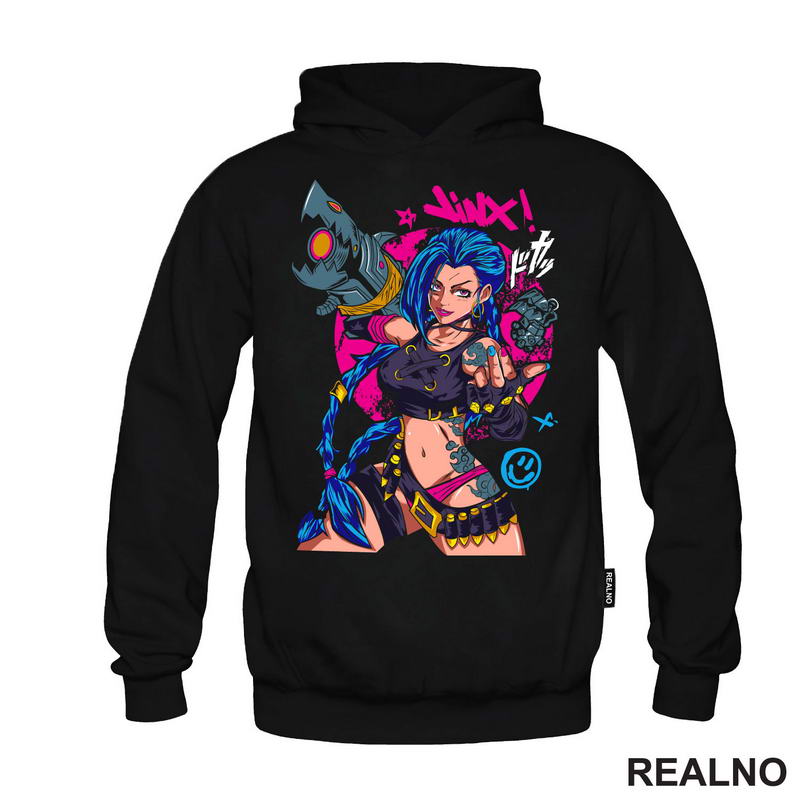 Jinx - Finger - League of Legends - LOL - Arcane