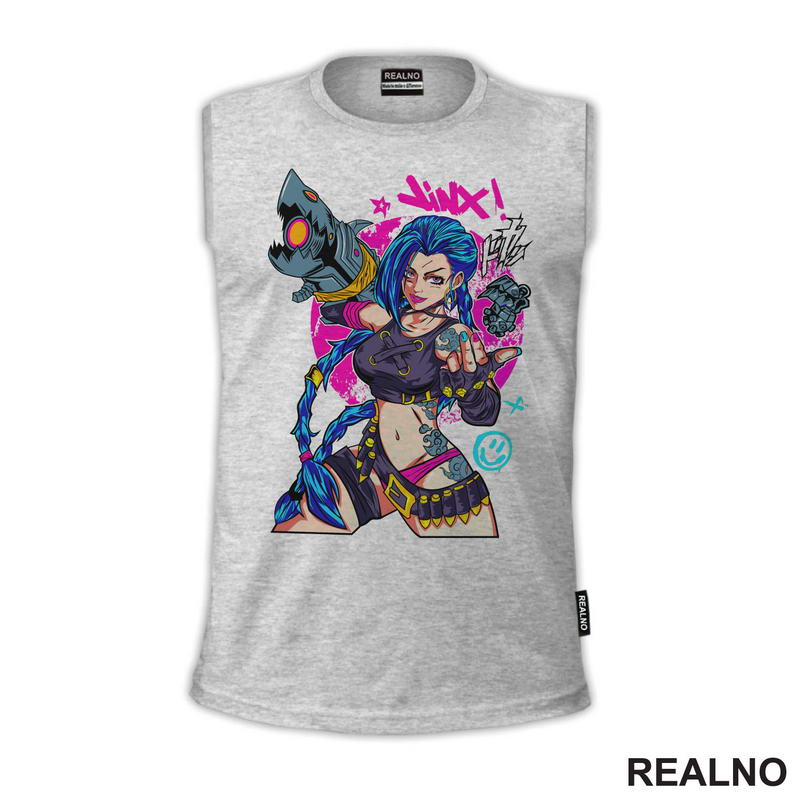 Jinx - Finger - League of Legends - LOL - Arcane