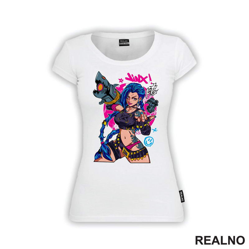 Jinx - Finger - League of Legends - LOL - Arcane
