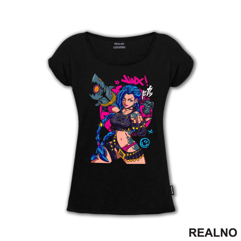 Jinx - Finger - League of Legends - LOL - Arcane