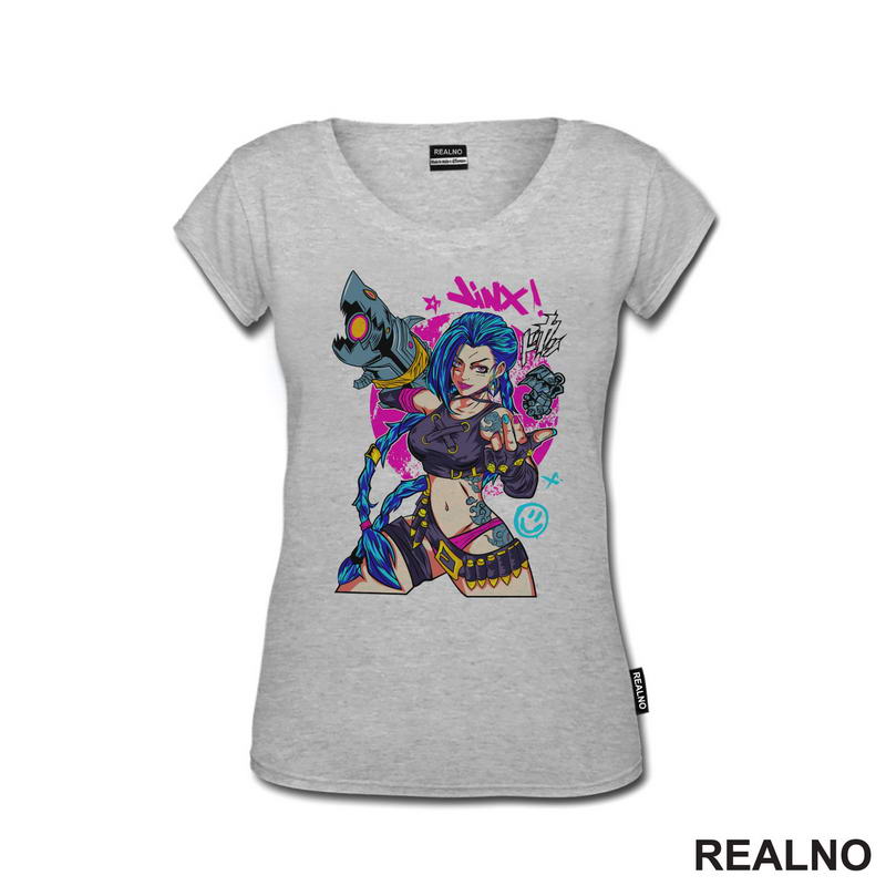 Jinx - Finger - League of Legends - LOL - Arcane