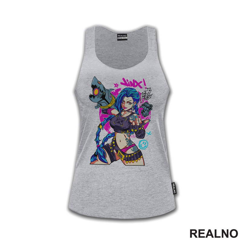 Jinx - Finger - League of Legends - LOL - Arcane