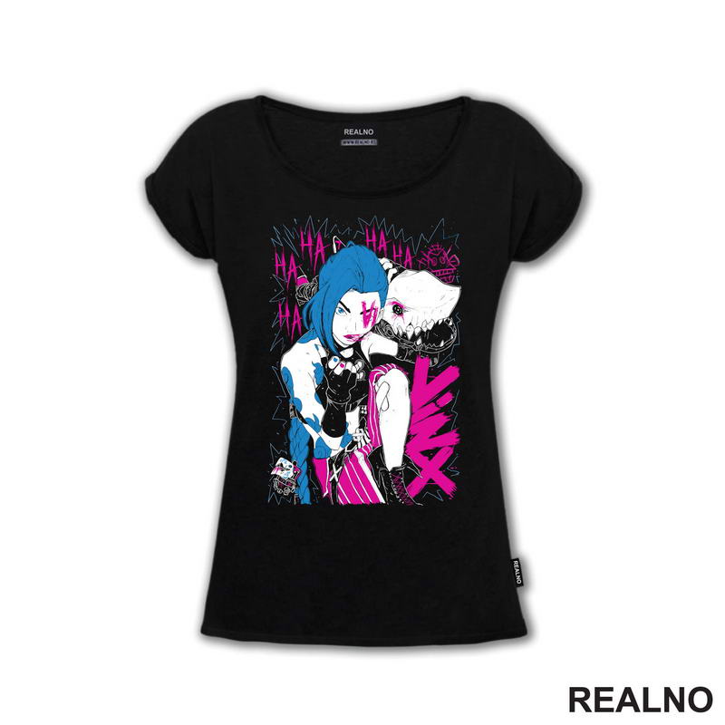 Jinx - Gunpoint - League of Legends - LOL - Arcane