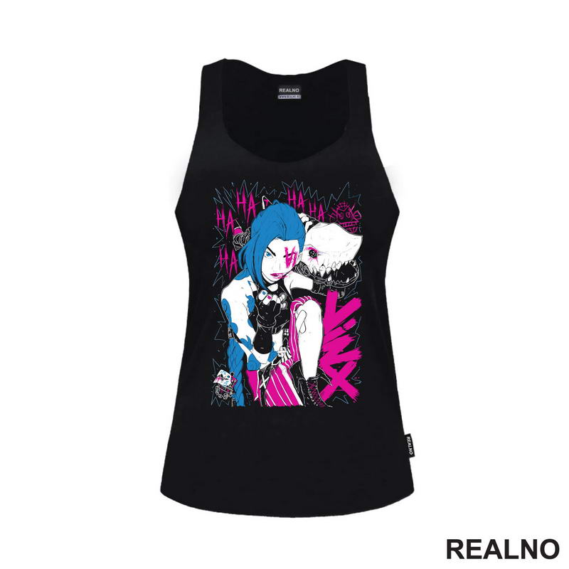 Jinx - Gunpoint - League of Legends - LOL - Arcane