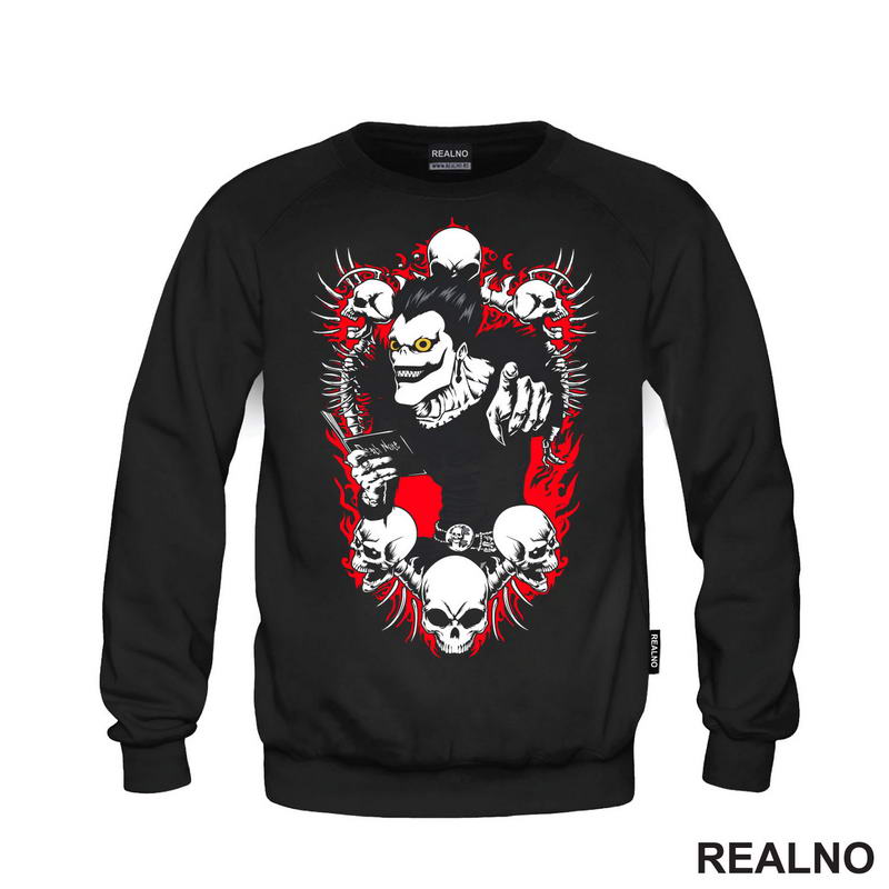 Ryuk And Skulls - Death Note