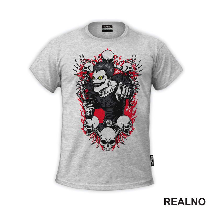 Ryuk And Skulls - Death Note