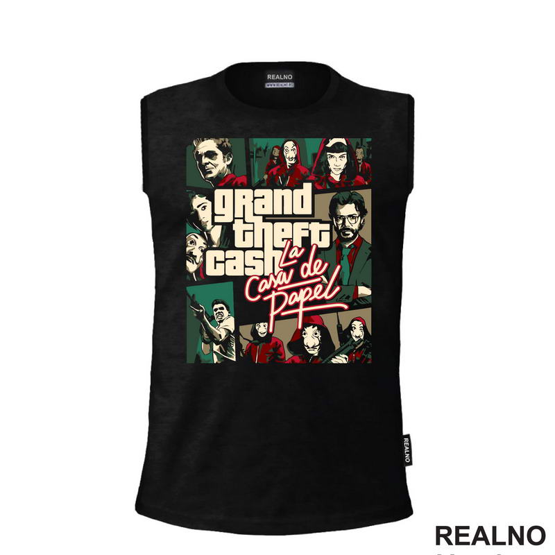 GTA - Grand Theft Cash - La Casa de Papel - Money Heist