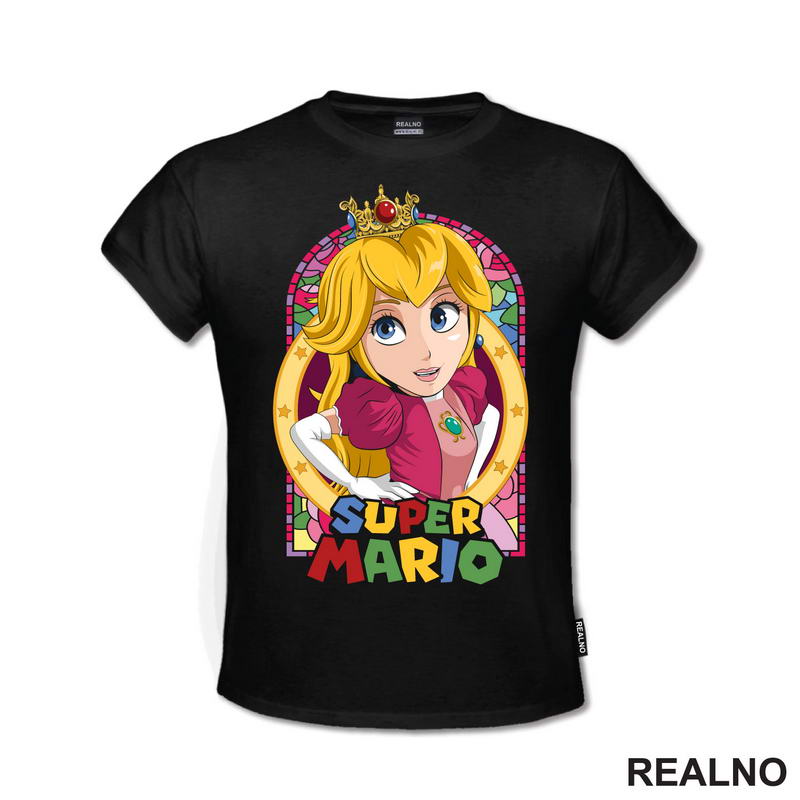 Breskvica Princeza - Crtež - Super Mario