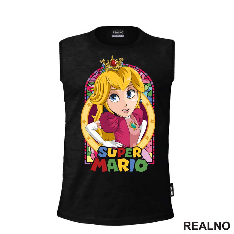 Breskvica Princeza - Crtež - Super Mario