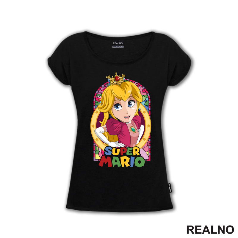 Breskvica Princeza - Crtež - Super Mario