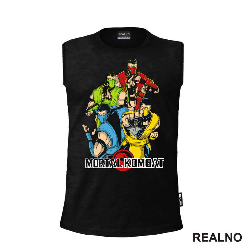 Sub-Zero, Scorpion, Reptile And Ermac - Mortal Kombat