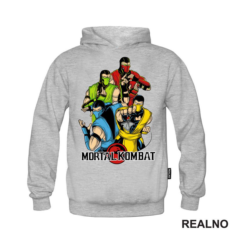 Sub-Zero, Scorpion, Reptile And Ermac - Mortal Kombat