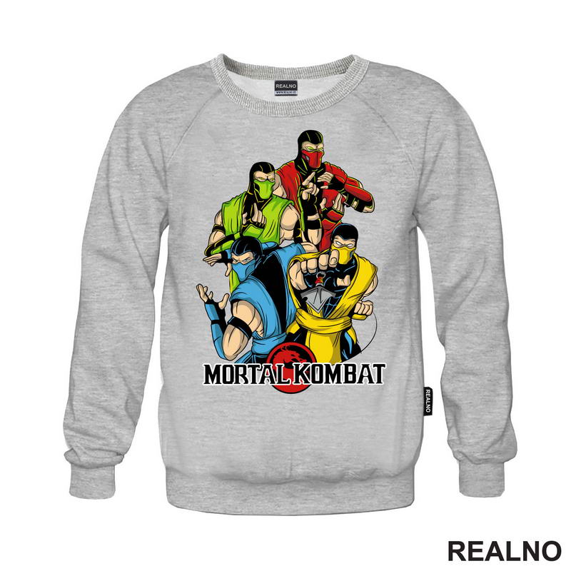Sub-Zero, Scorpion, Reptile And Ermac - Mortal Kombat