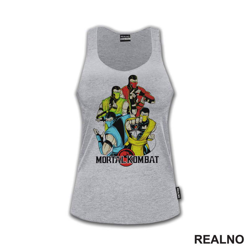 Sub-Zero, Scorpion, Reptile And Ermac - Mortal Kombat