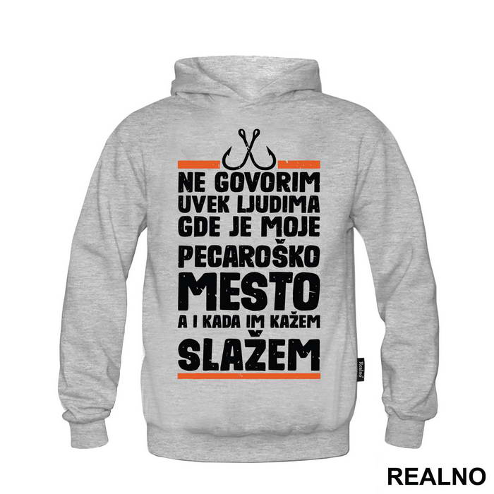 Ne Govorim Uvek Ludima Gde Je Moje Pecaroško Mesto A I Kada Im Kažem Lažem - Pecanje - Fishing
