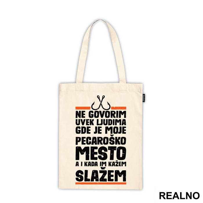 Ne Govorim Uvek Ludima Gde Je Moje Pecaroško Mesto A I Kada Im Kažem Lažem - Pecanje - Fishing