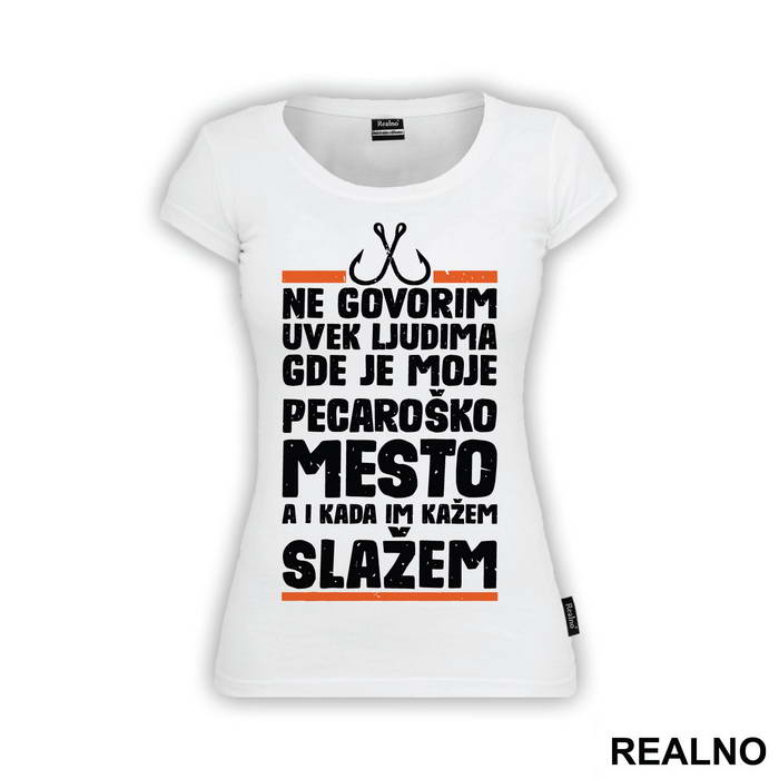 Ne Govorim Uvek Ludima Gde Je Moje Pecaroško Mesto A I Kada Im Kažem Lažem - Pecanje - Fishing