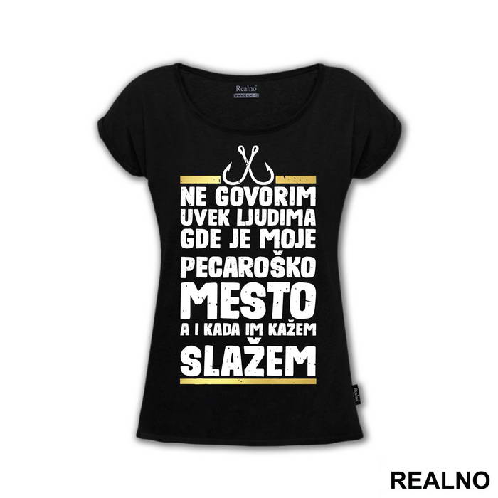 Ne Govorim Uvek Ludima Gde Je Moje Pecaroško Mesto A I Kada Im Kažem Lažem - Pecanje - Fishing