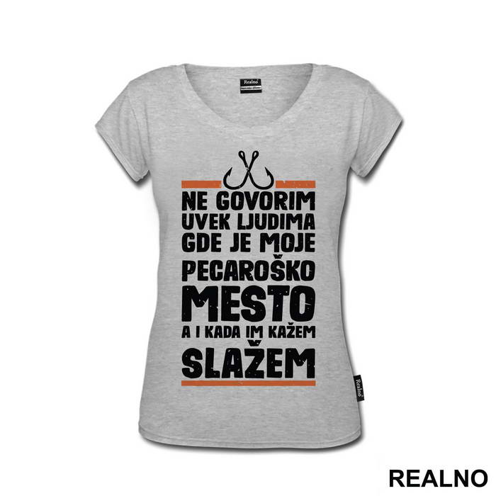 Ne Govorim Uvek Ludima Gde Je Moje Pecaroško Mesto A I Kada Im Kažem Lažem - Pecanje - Fishing