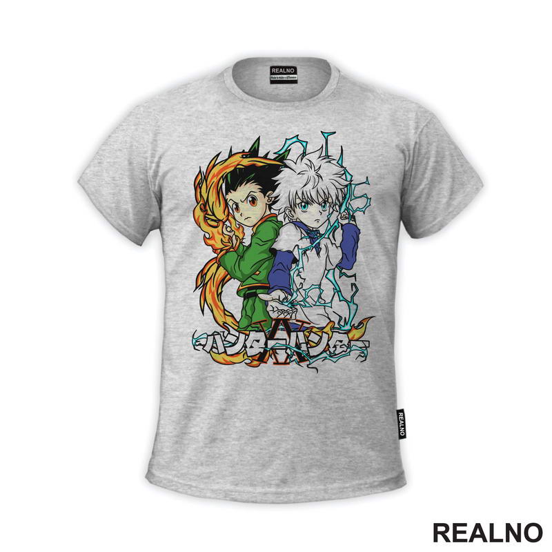 Gon Freecss And Killua Lightning- Hunter x Hunter