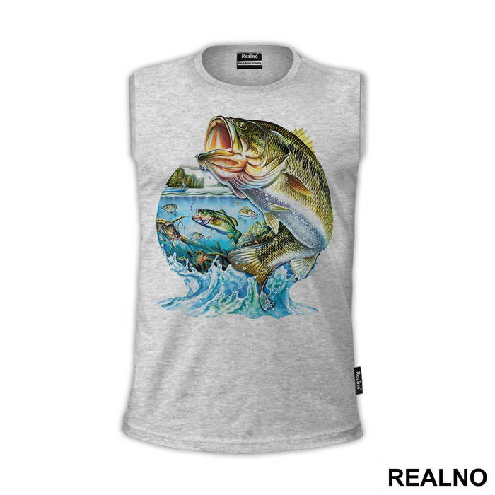Fishes Jumping Out Of The Water - Pecanje - Fishing