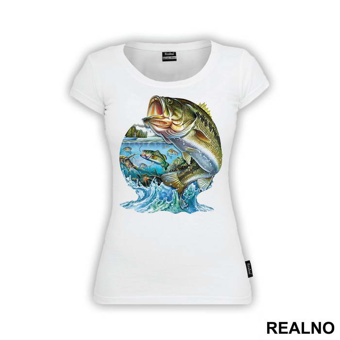 Fishes Jumping Out Of The Water - Pecanje - Fishing