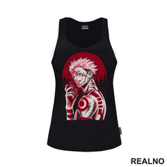 Ryomen Sukuna - Red Moon And Heart - Jujutsu Kaisen