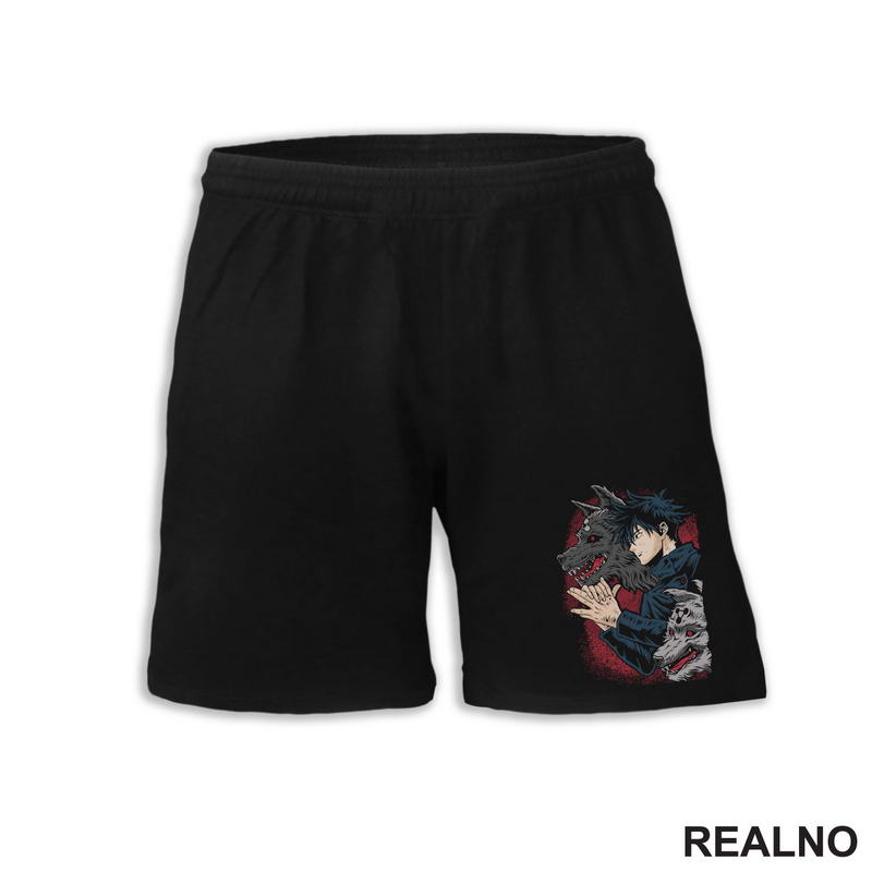Megumi Fushiguro And Divine Dogs - Jujutsu Kaisen