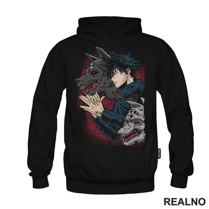 Megumi Fushiguro And Divine Dogs - Jujutsu Kaisen