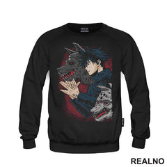 Megumi Fushiguro And Divine Dogs - Jujutsu Kaisen