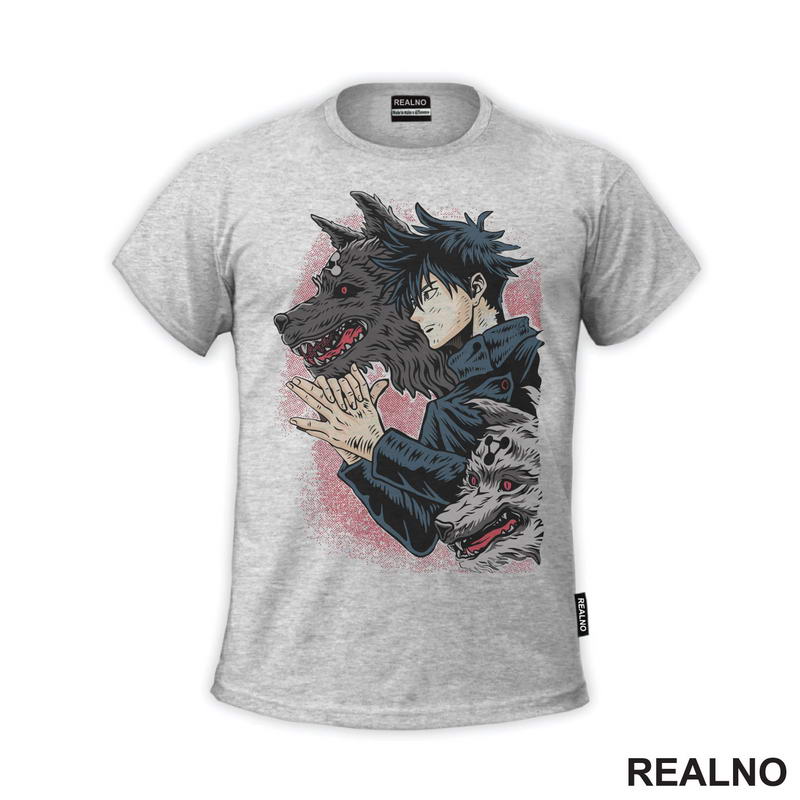 Megumi Fushiguro And Divine Dogs - Jujutsu Kaisen