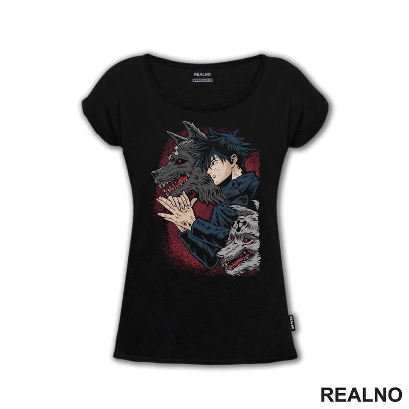 Megumi Fushiguro And Divine Dogs - Jujutsu Kaisen