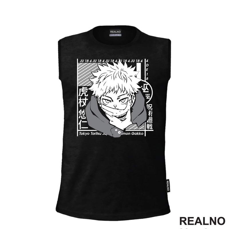 Yuji Itadori And Sukuna Smile - Jujutsu Kaisen
