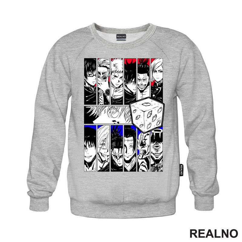 Caracters And Six Eyes - Jujutsu Kaisen